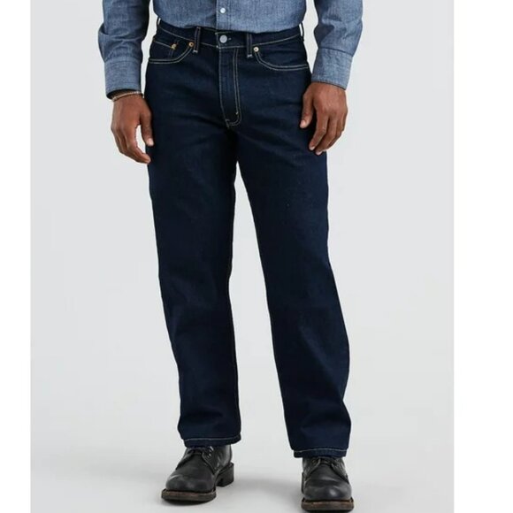 Levi's Other - Levi's Big & Tall 550 Relaxed Fit Men Jeans - Rinse (Dark Blue) - 40x36 - NWT